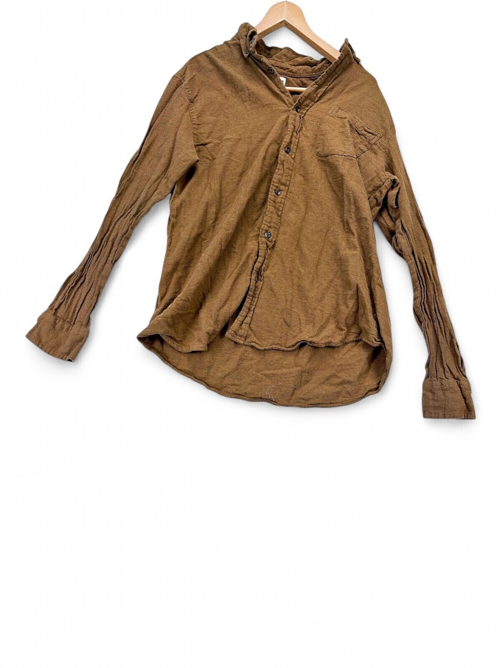 Saddlebred Men's Cotton Long Sleeve Button-Down Shirt M